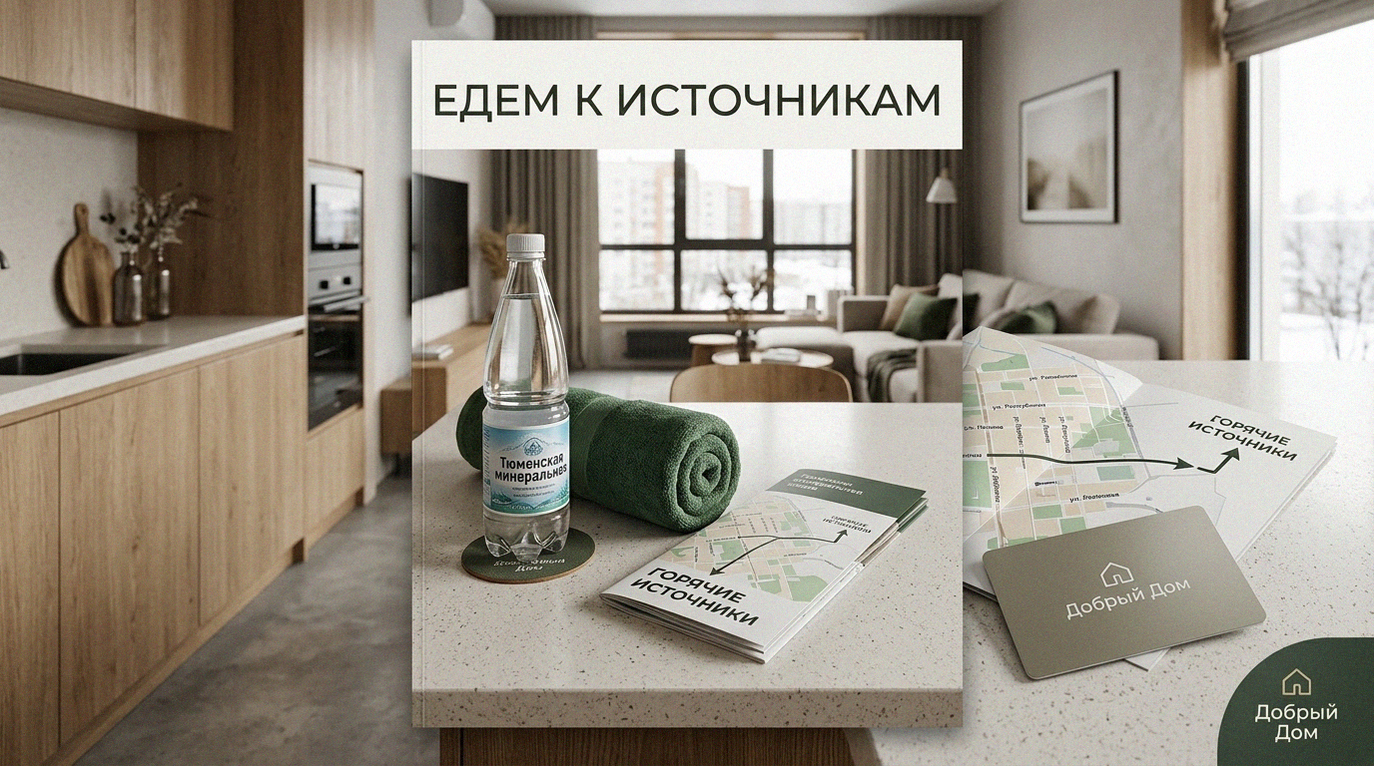 Квартиры посуточно в Тюмени: как доехать до горячих источников из центра
