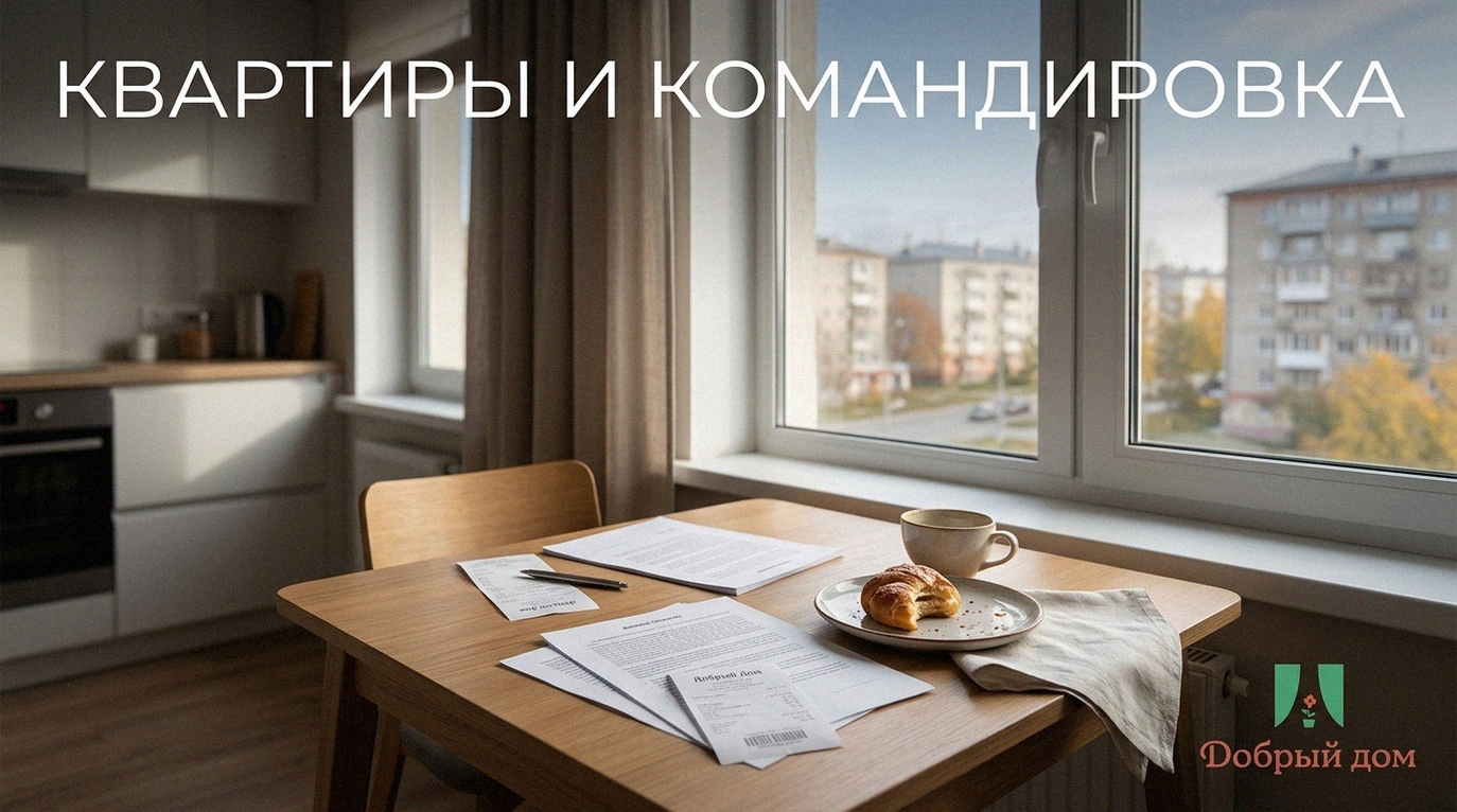 Квартиры посуточно в командировке: что удобнее и примет бухгалтерия