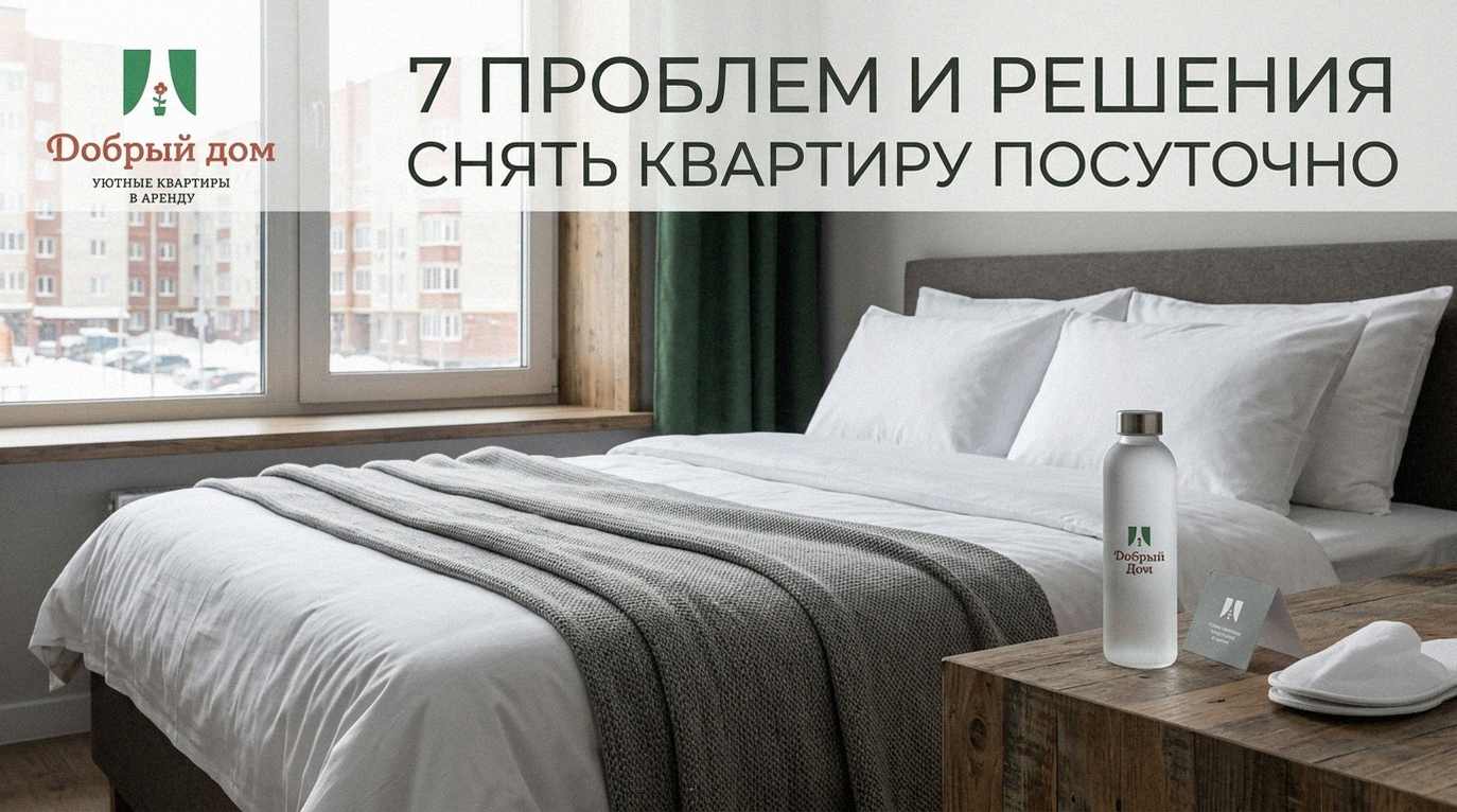 Снять квартиру посуточно: 7 частых проблем и как избежать их заранее