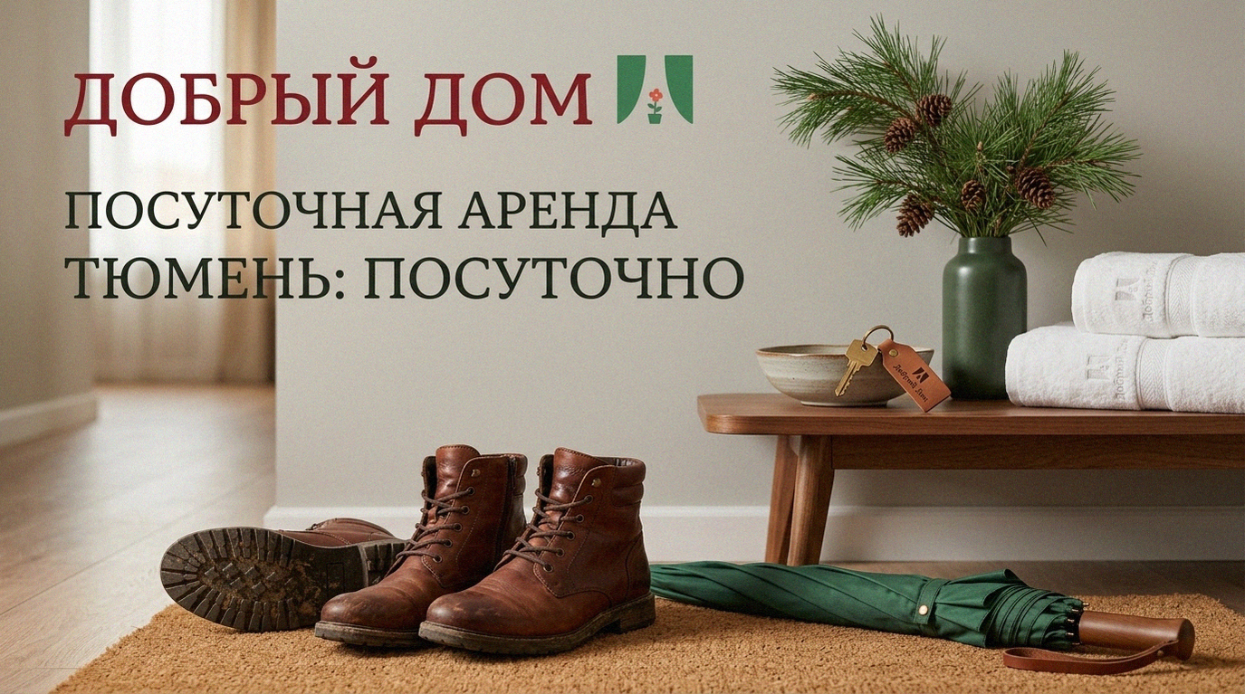 Снять квартиру посуточно в Тюмени: где остановиться и что посмотреть