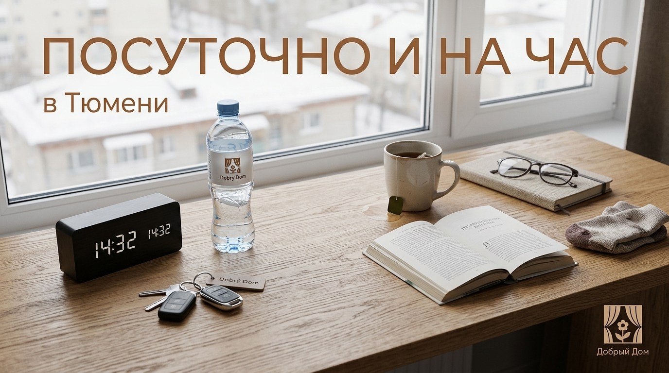 Квартиры посуточно и на час в Тюмени: в чем разница