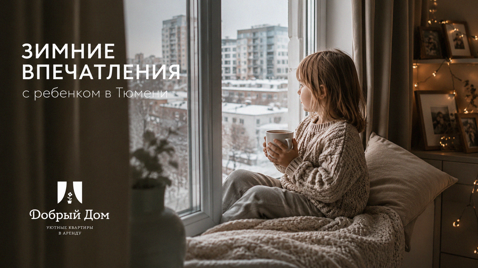 Квартиры посуточно в Тюмени: куда сходить с ребенком зимой