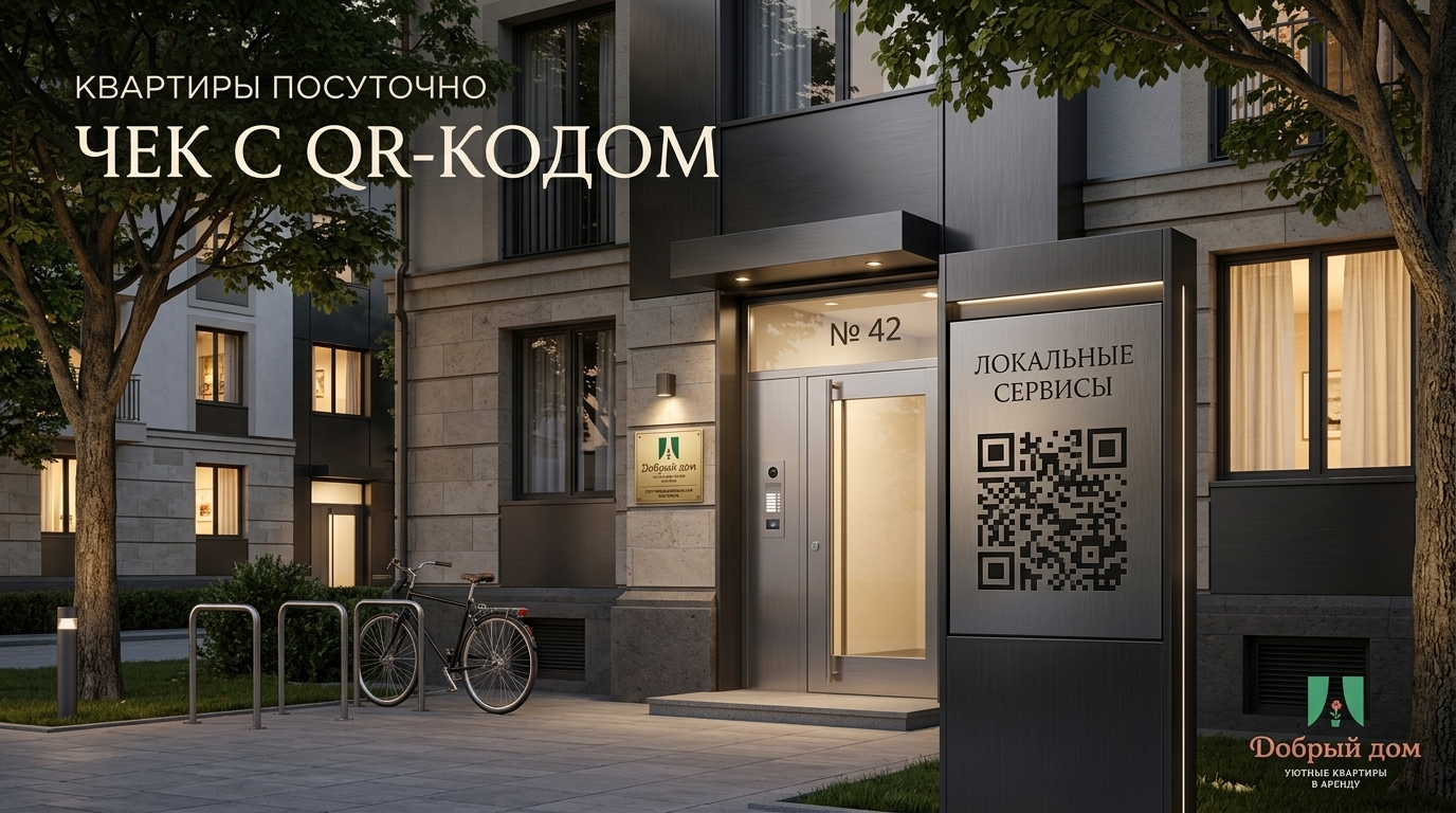 Квартиры посуточно: дают ли частники чек с QR-кодом