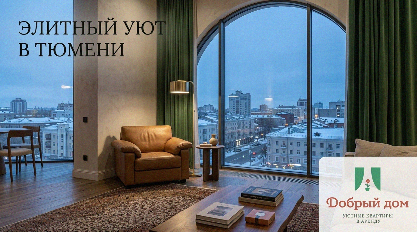 Квартиры посуточно в Тюмени: элитные варианты, фото и цены