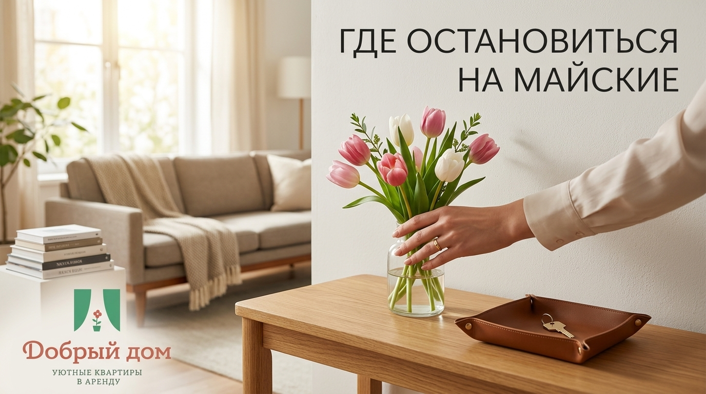 Квартиры посуточно в Тюмени: где остановиться на майские