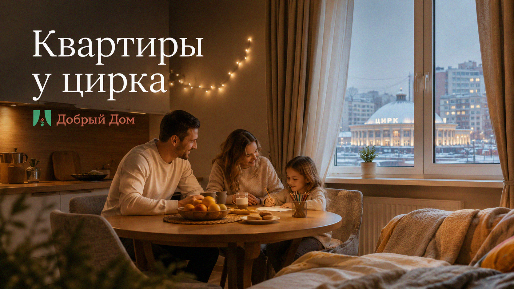 Квартиры посуточно у цирка в Тюмени: вариант для семьи