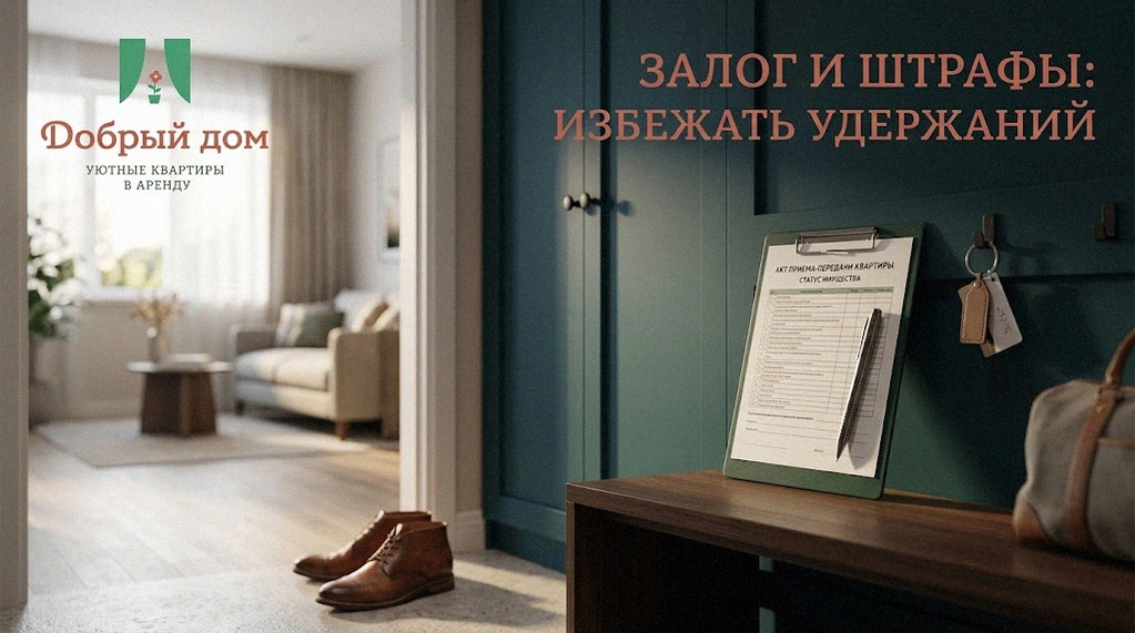 Квартиры посуточно: за что удерживают залог и как избежать штрафа