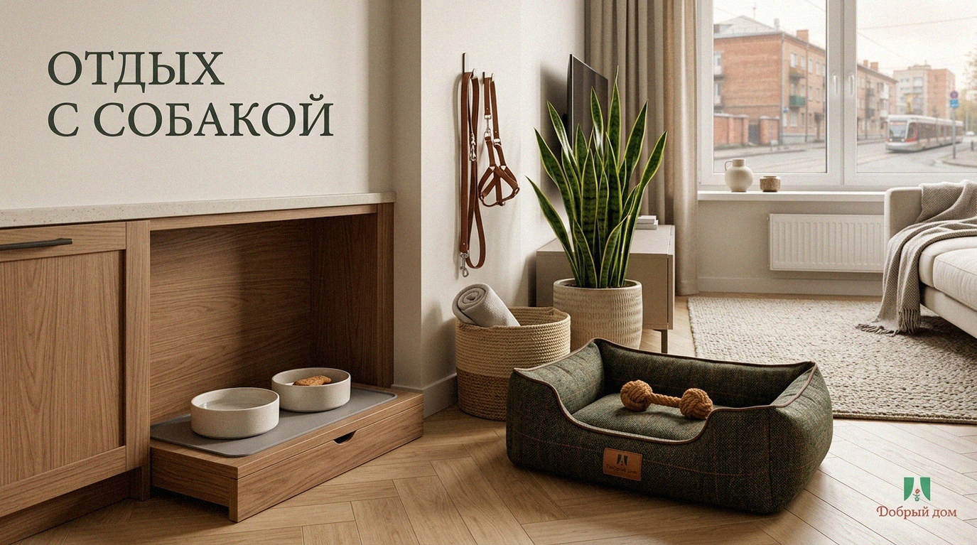 Снять квартиру в Тюмени с собакой: pet-friendly варианты