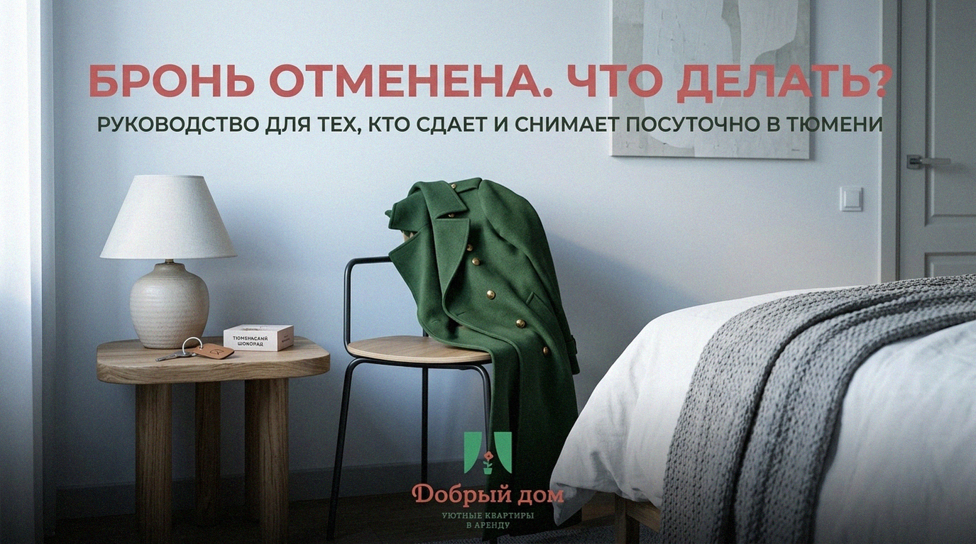 Снять квартиру посуточно: что делать, если бронь отменили в последний момент