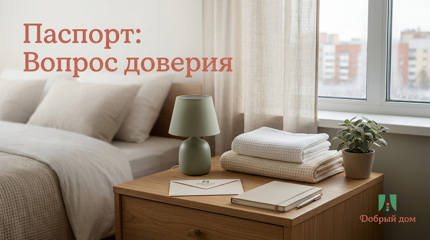 Снять квартиру посуточно: зачем просят фото паспорта