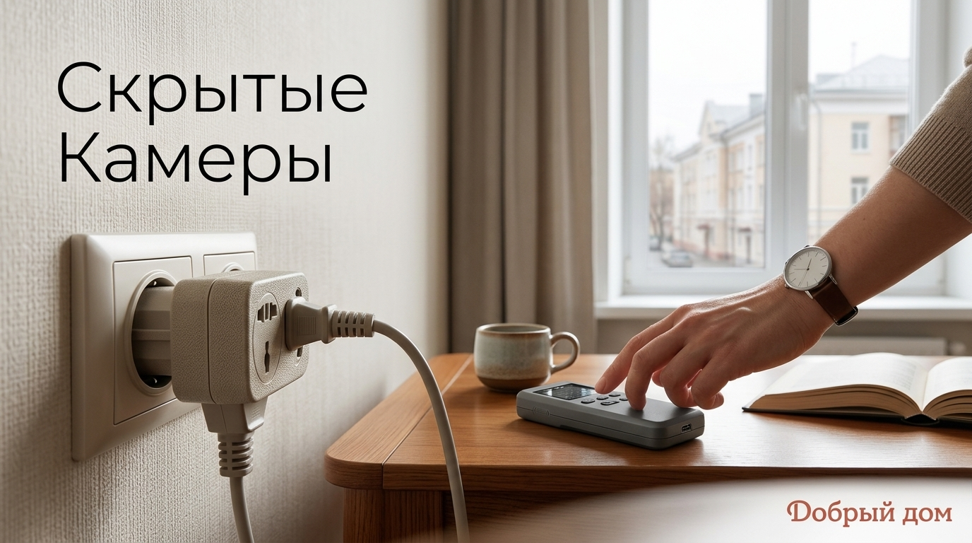 Снятая квартира: как найти скрытые камеры перед заселением