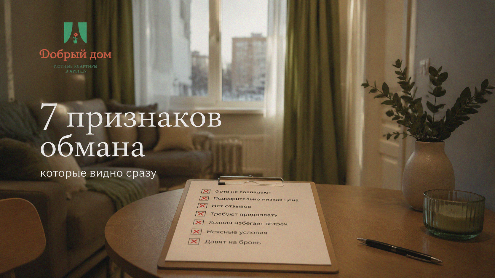 Аренда квартиры: 7 признаков обмана, которые видно сразу