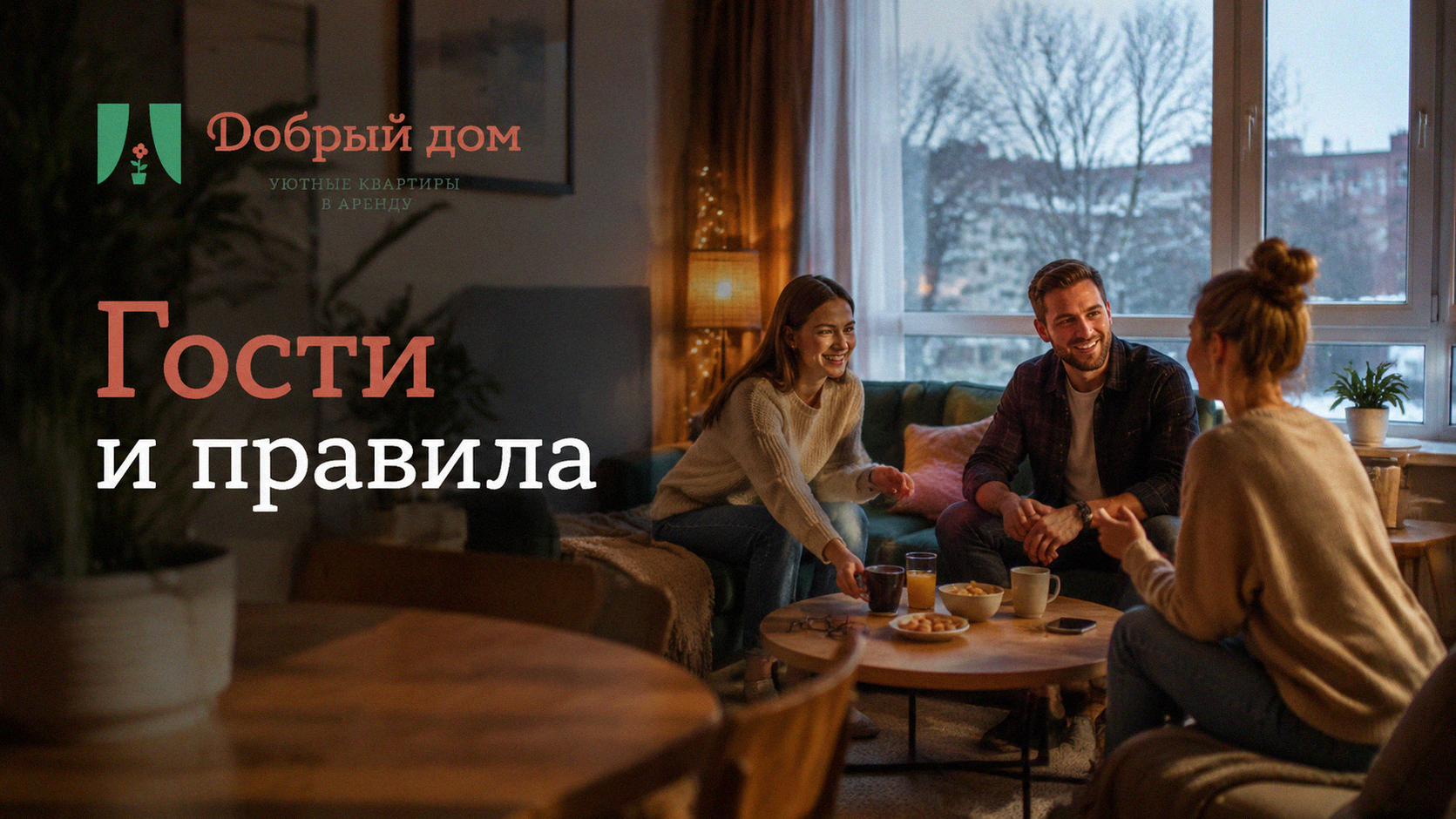 Гости в съёмной квартире на сутки: что разрешено, а что нарушит договор