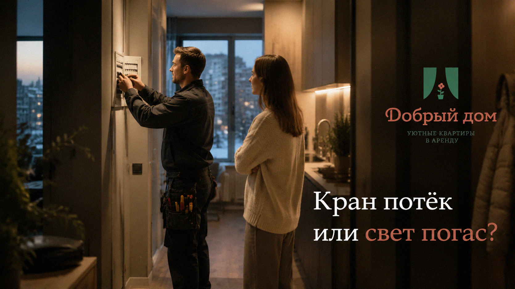 Кран потёк или свет погас: кто вызывает мастера в квартиру посуточно