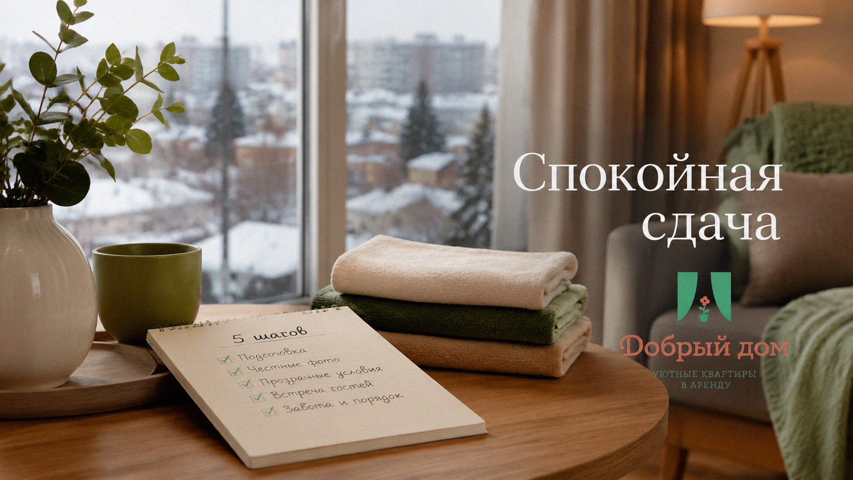 Посуточная аренда без нервов: 5 шагов к спокойной сдаче жилья