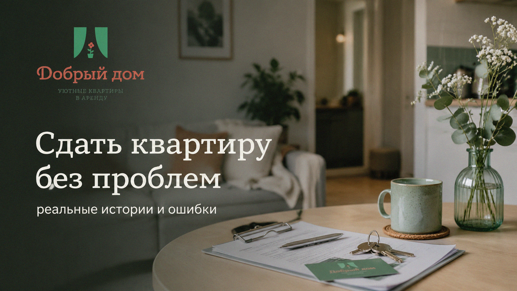 Сдать квартиру без проблем: реальные истории и ошибки арендодателей