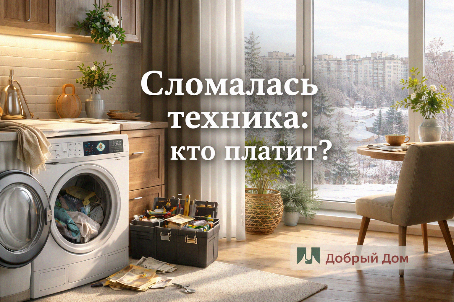 Сломалась техника в съёмной квартире: кто платит — жилец или хозяин
