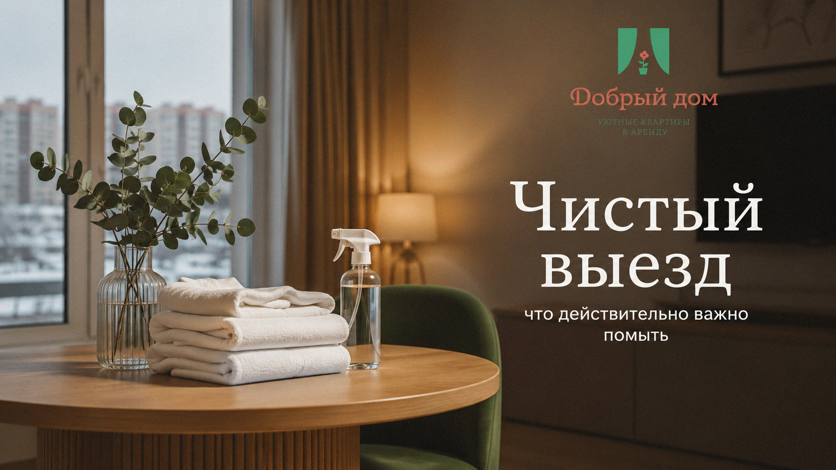 Уборка перед выездом из квартиры посуточно: что реально нужно мыть