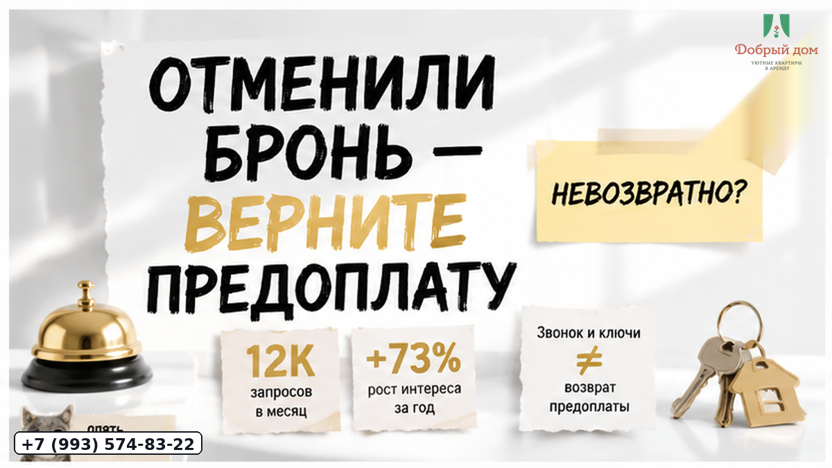 Планы сорвались — предоплату удержали. Что выяснить до оплаты