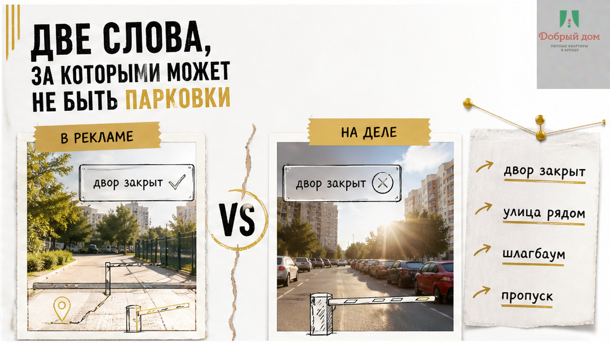 Таблица парковки