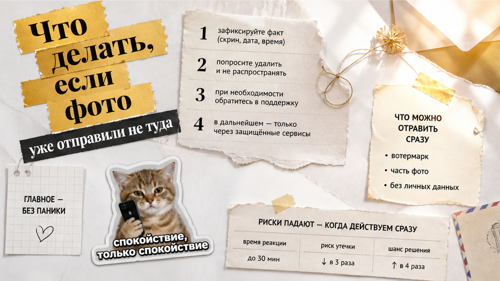 Что делать, если фото паспорта отправили мошеннику при бронировании
