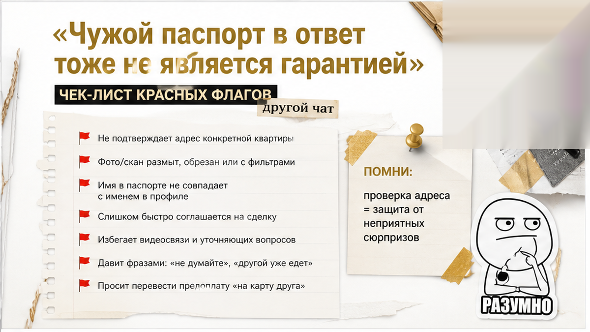 Красные флаги в переписке