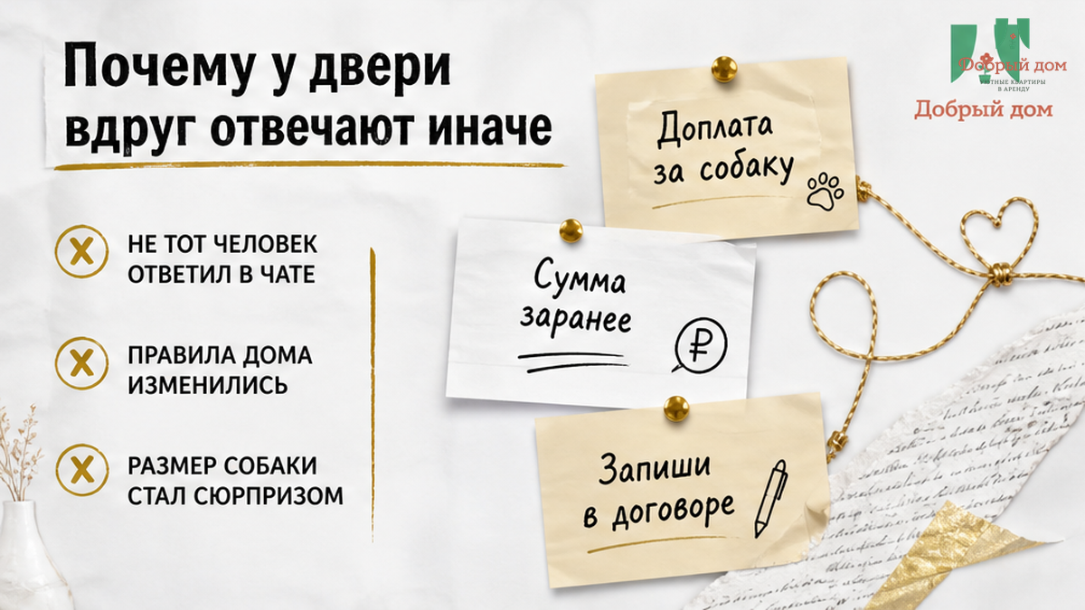 Чеклист причин отказа у двери после «можно» в чате