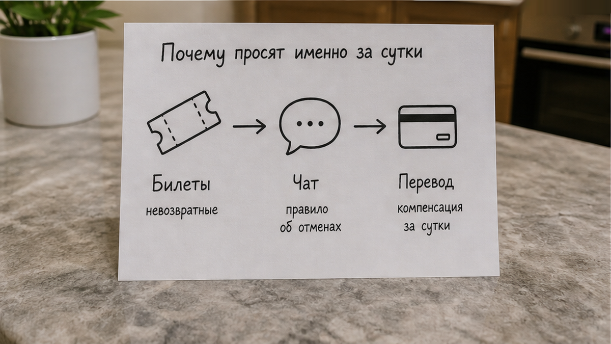 Две ночи и половина суммы на карту — риск перед заездом.