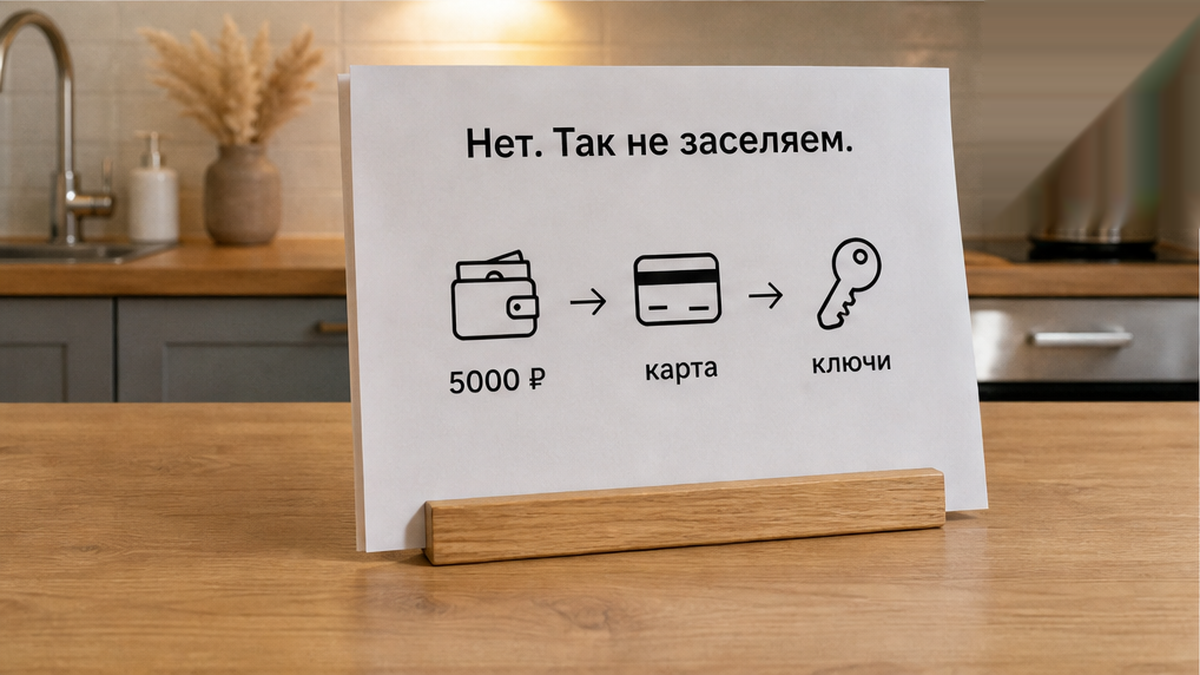 Правило «Доброго дома»: без залога в карточке — без депозита на пороге под другим именем.