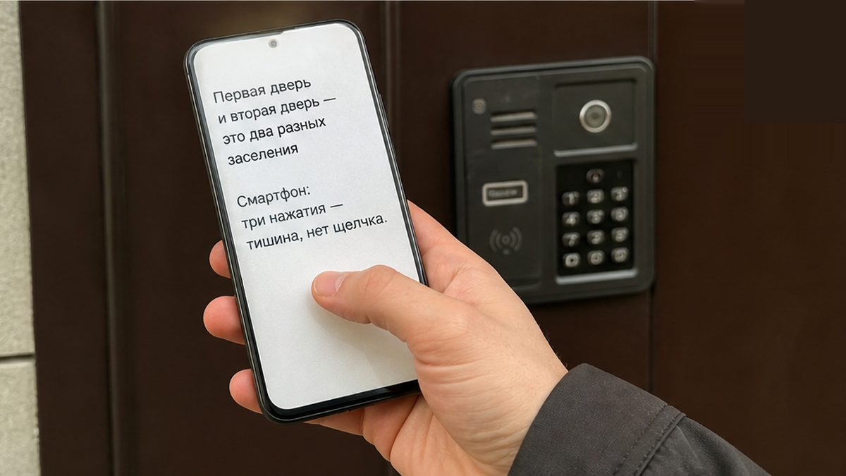 Список вопросов гостю перед переводом: как открыть подъезд и кто ответит ночью.