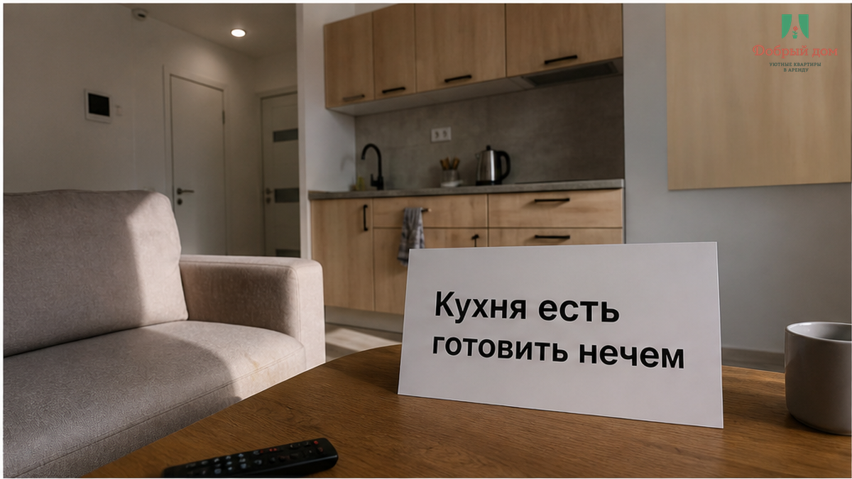 Хозяин написал «кухня есть». За три ночи в кафе ушло 7 200 ₽