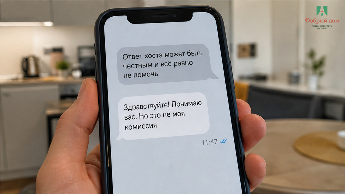 Что проверить до оплаты: скрин итога и вопрос хосту о сумме за весь срок.