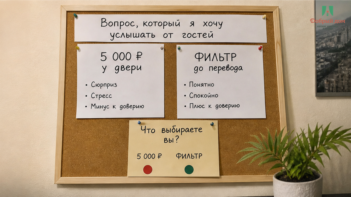 Практический шаг: попросить подтвердить отсутствие залога в чате до оплаты.