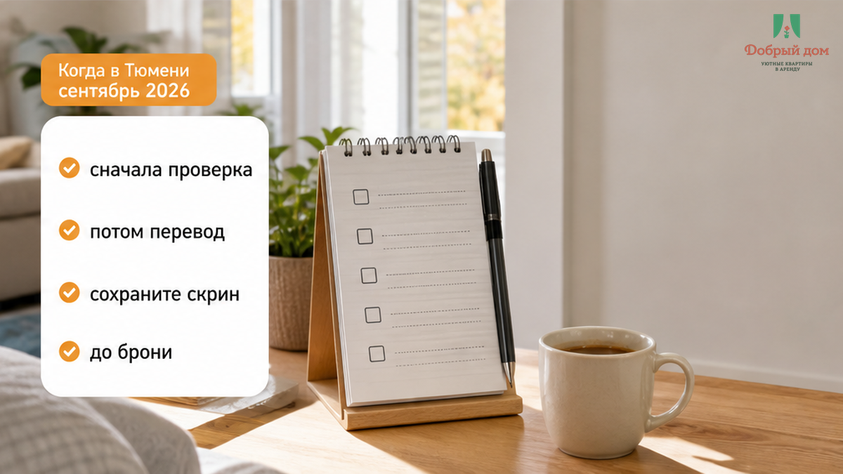 Гость сохраняет скрин переписки и проверяет условия до бронирования квартиры.