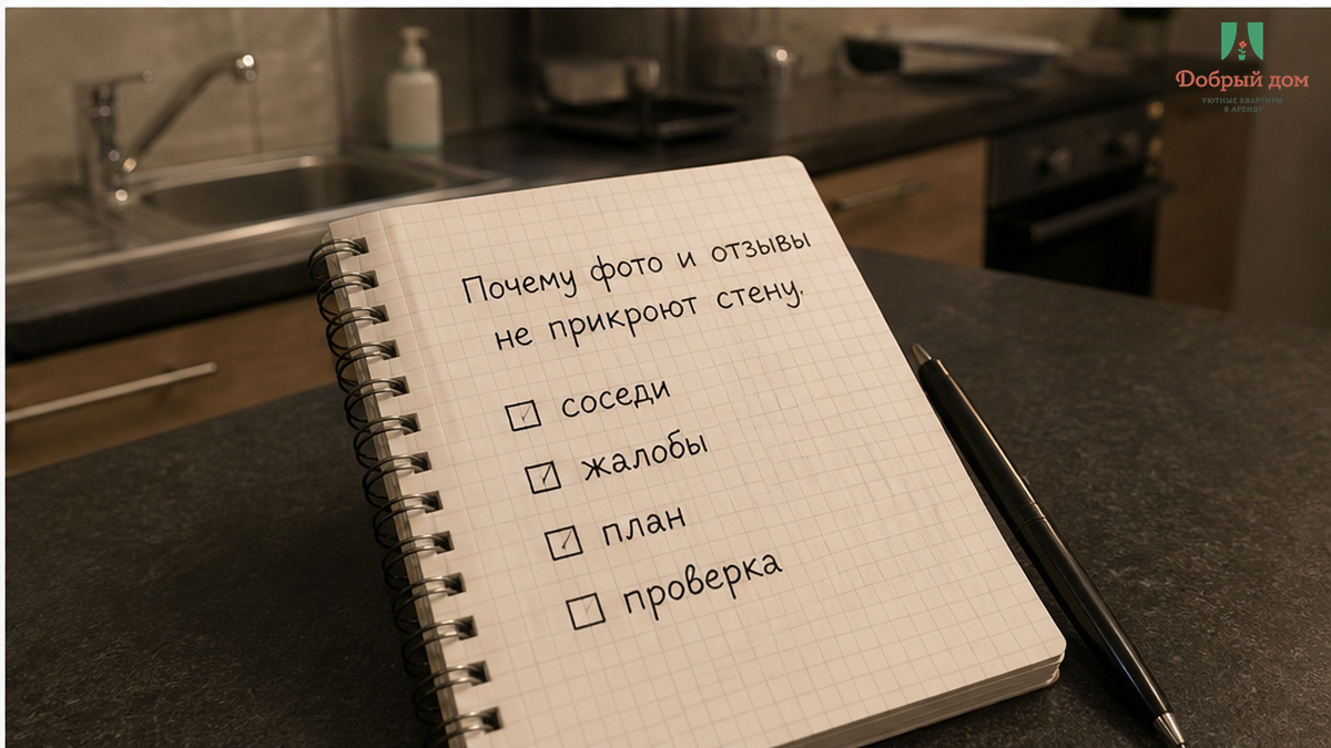 Что спросить до оплаты: соседи, жалобы, план хоста на ночь.