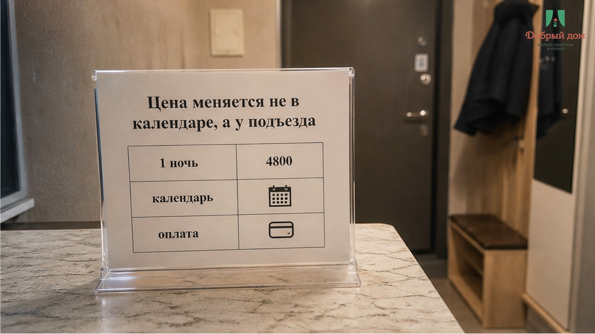 Сравнение: одна ночь в календаре и оплаченная сумма против правила «минимум двое».