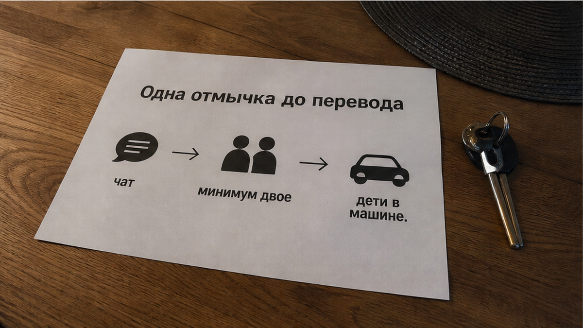 Диалог у подъезда: новое условие после оплаты одной ночи.