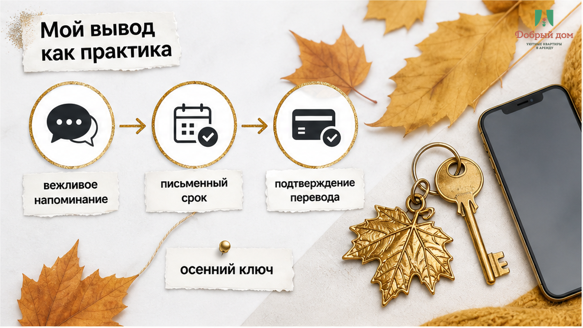Порядок действий, если срок возврата предоплаты за посуточную квартиру вышел.