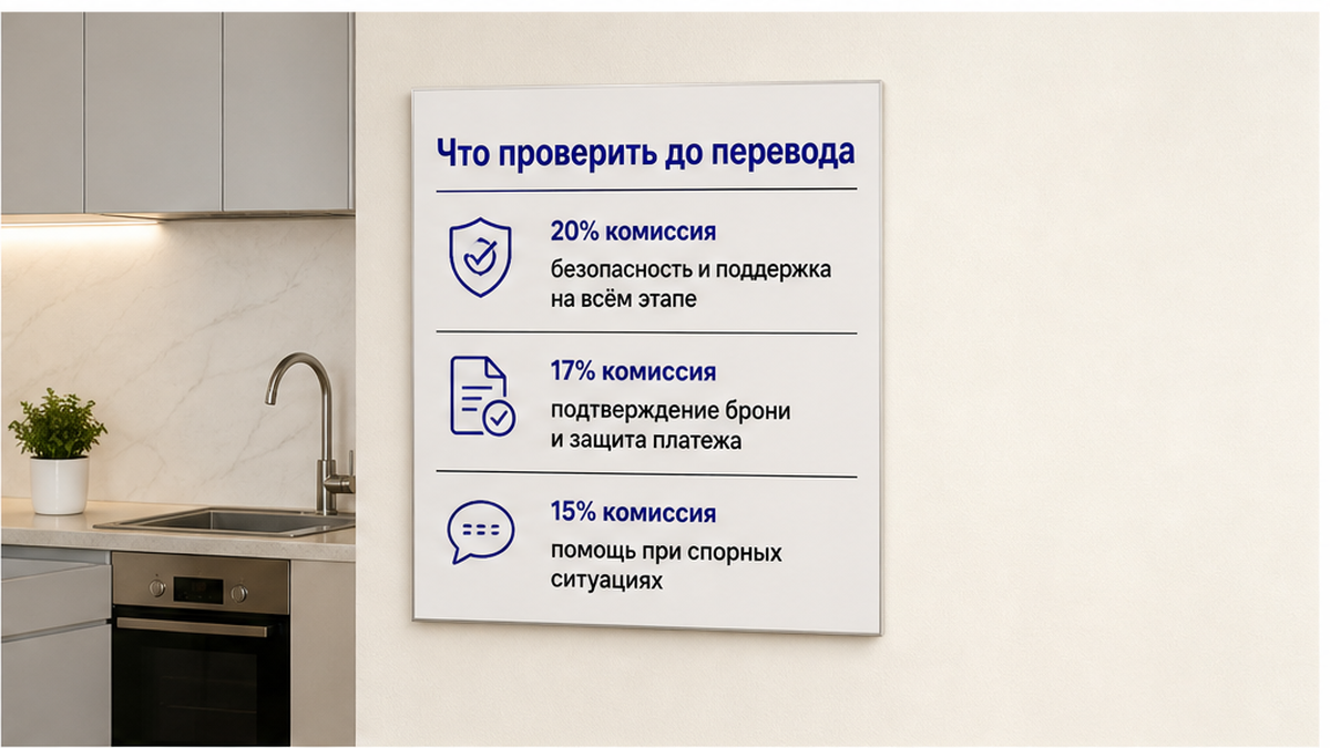 Комиссия Avito для хозяев сезона 2026: 20%, 17% или 15% — мотив, не обязанность гостя.