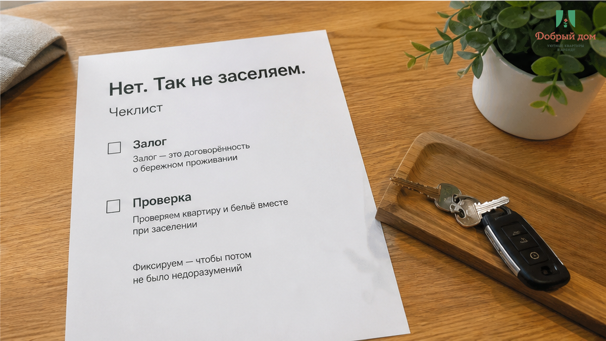 Мой вывод: три строки в карточке про бельё до того как лечь.