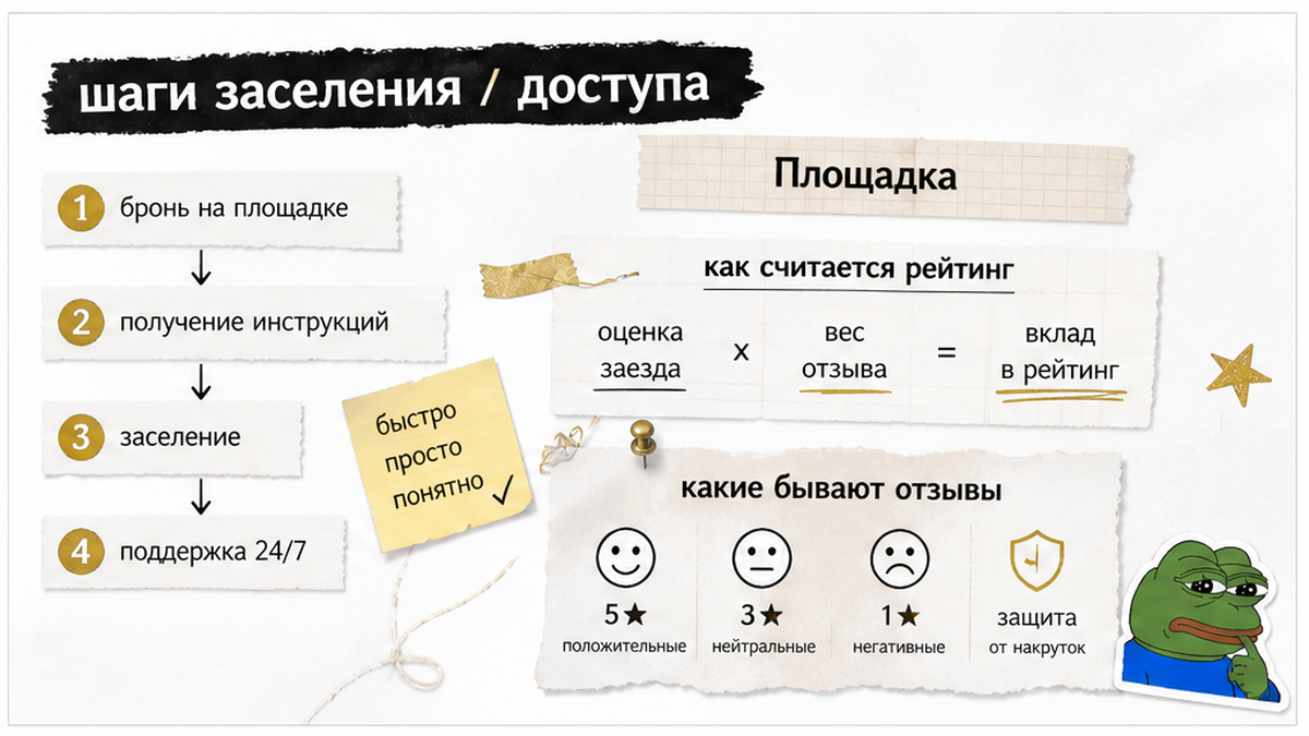 Типы отзывов