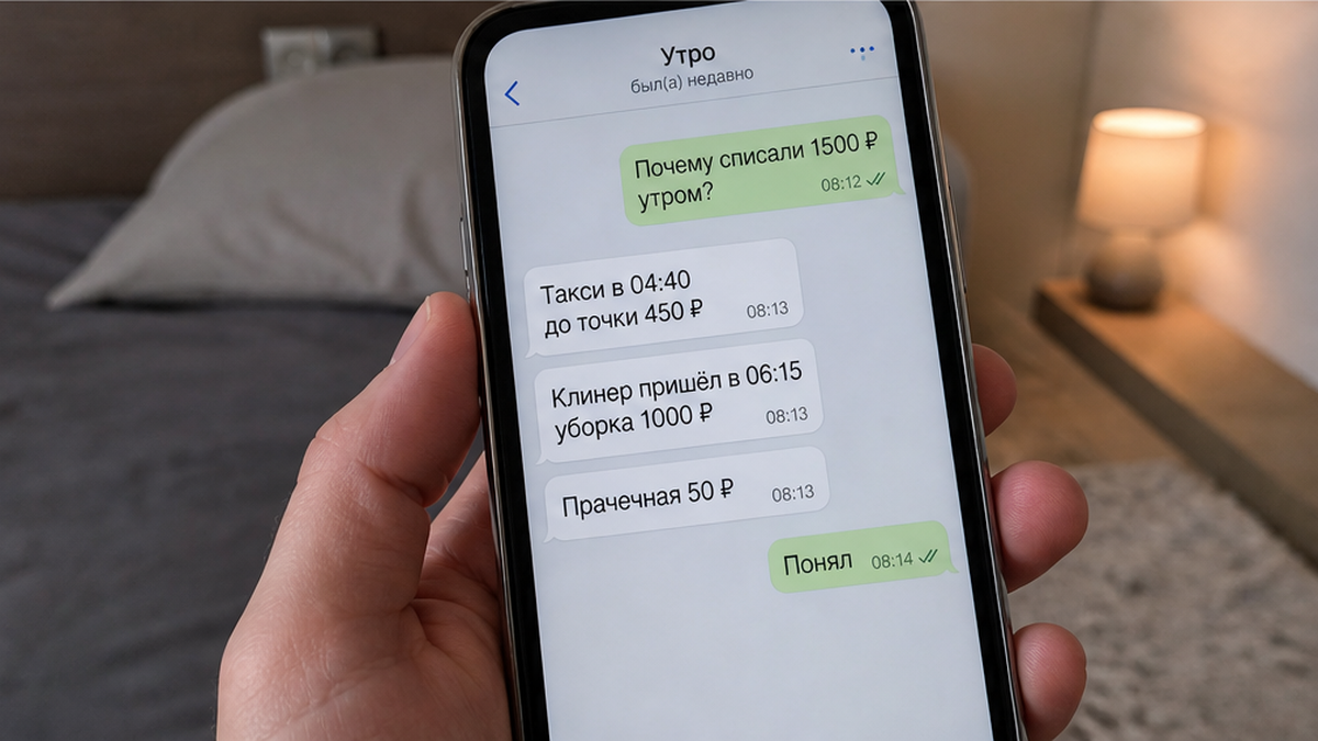 Мораль: проверка условий до перевода.