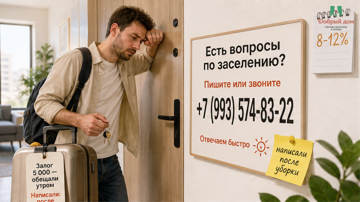 Залог 5 000 обещали вернуть утром. Утром написали: «после уборки»