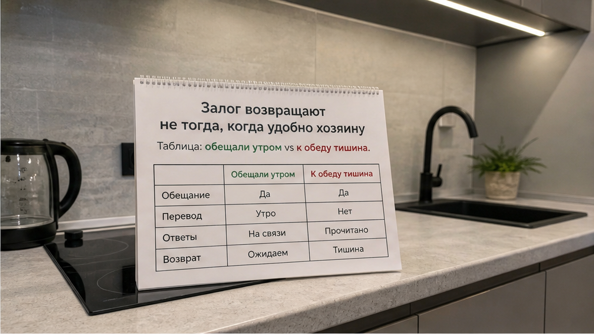 Как удержание из залога удорожает каждую ночь.
