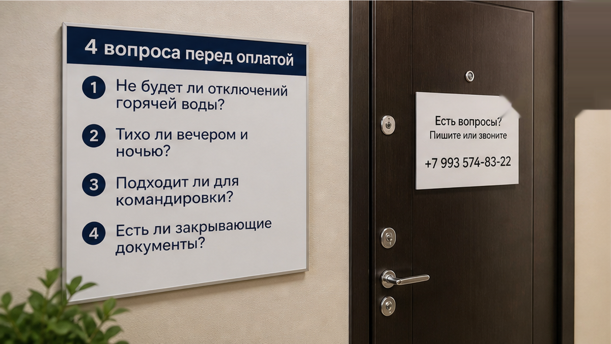 Четыре вопроса в чате до оплаты.