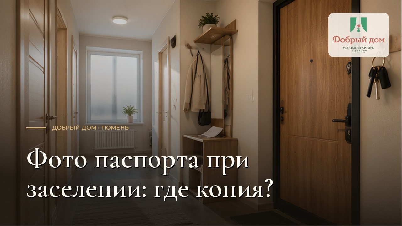 При заселении сфотографировали паспорт: что делать