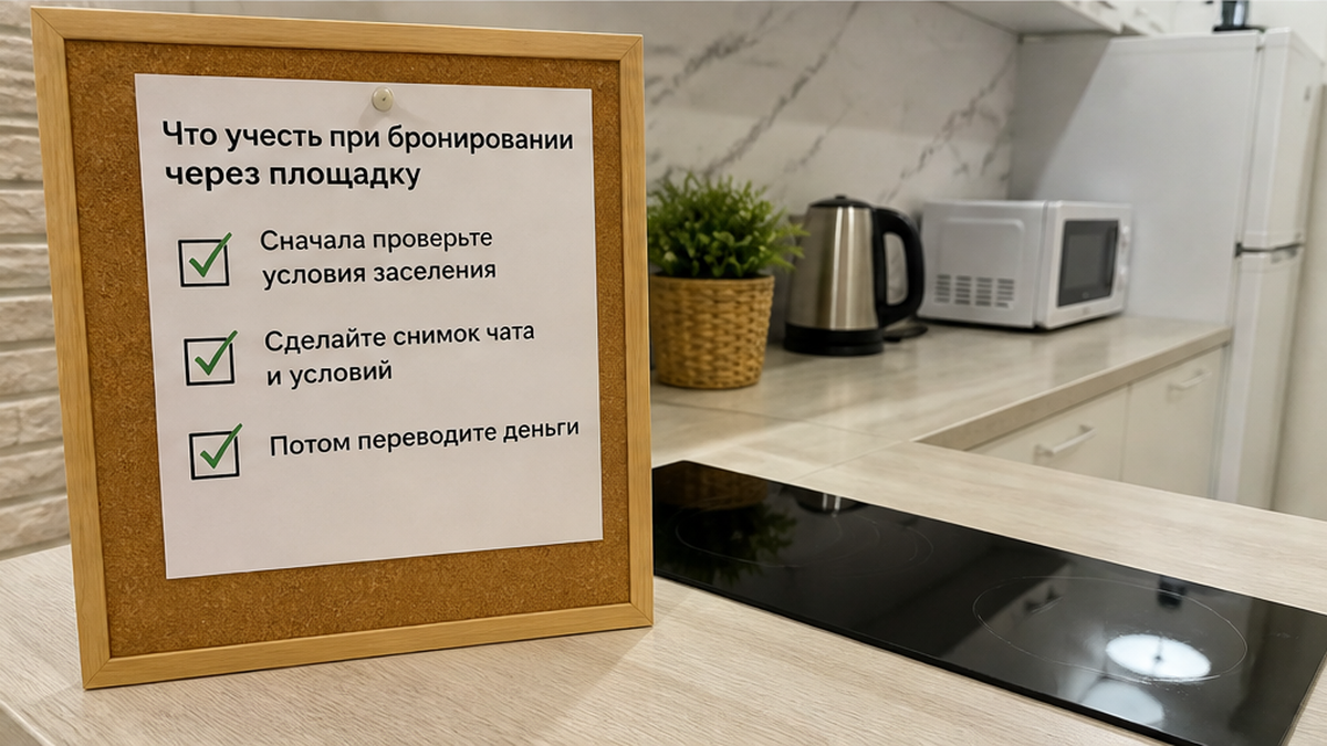 Чек-лист: проверить условия, сохранить переписку, не переводить сразу