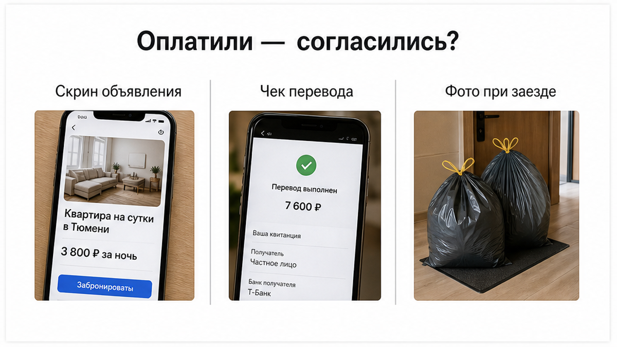 Сравнение: оплата не равна согласию с правилами, пришедшими после