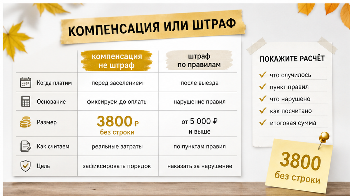 Честный счёт: что потрачено, чем подтверждено, где было в правилах