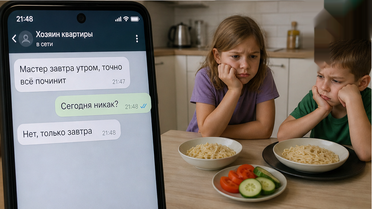 Сравнение: обещание мастера и голодный вечер